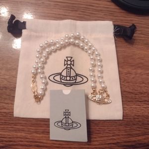 Vivienne Westwood Mini Pearl Choker Necklace